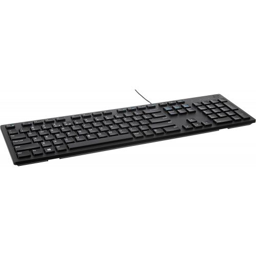 델 [아마존베스트]Dell Wired Keyboard - Black KB216 (580-ADMT)