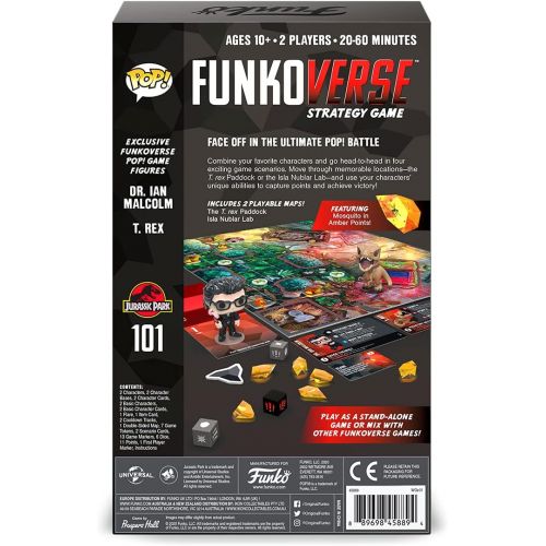 펀코 Funkoverse: Jurassic Park 101 2-Pack Board Game