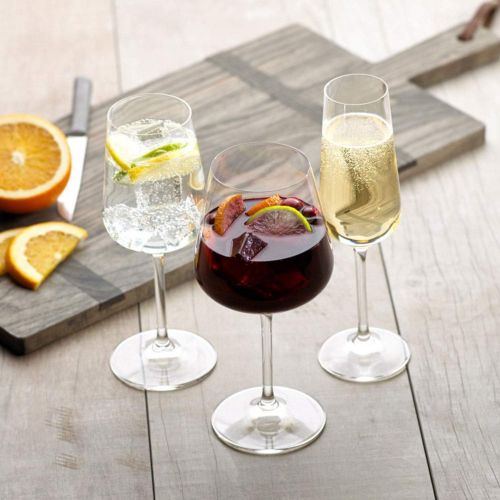  Villeroy & Boch Ovid Set Of Four 20Oz Red Wine Glasses