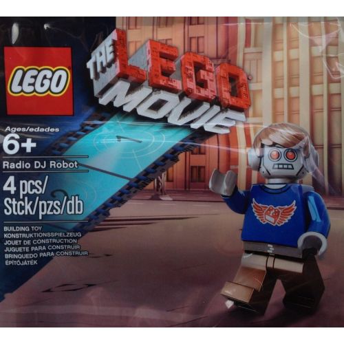  Lego Movie Exclusive Limited Edition Minifigure - Radio DJ Robot (5002203)