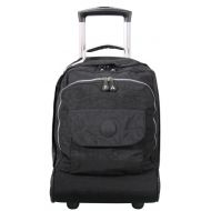 Porlik 17” Wheeled Backpack, Multifunction Bag, Black