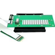 Sintech M.2 Nvme M-Key Adapter Card,Compatible with Intel EDSFF E1.S 1U Short Ruler SSD