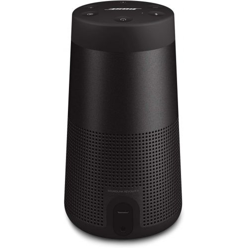 보스 Bose SoundLink Revolve (Series II) Portable Bluetooth Speaker ? Wireless Water-Resistant Speaker with 360° Sound, Black