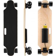 [아마존베스트]Aceshin Electric Skateboard Longboard with Wireless Handheld Remote Control 350W Single-Motor Power 8 Layers Maple Longboard Skateboard Cruiser for Teens Adults