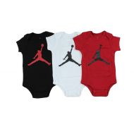 Nike Air Jordan Infant 3 Pack Lap Shoulder Bodysuits