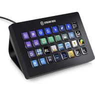 Elgato Stream Deck XL ? Advanced Studio Controller, 32 macro keys, trigger actions in apps and software like OBS, Twitch, ?YouTube and more, works with Mac and PC