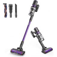 Cordless Vacuum Cleaner, Bagotte 25Kpa Powerful Suction Stick Handheld Vacuum Cleaner, Up to 55min Runtime, 3 Power Modes 400W Motor, 8-in-1 Lightweight Vacuum for Carpet Hard Floo