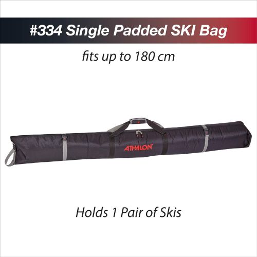  [아마존베스트]Athalon Single Ski Bag Padded