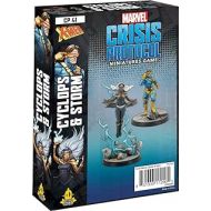 Fantasy Flight Games Marvel Crisis Protocol Cyclops and Storm CHARACTER PACK Miniatures Battle Game Strategy Game for Adults and Teens Ages 14+ 2 Players Avg. Playtime 90 Minutes Made by Atomic Mass Ga