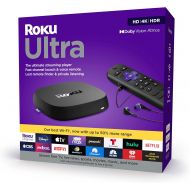 [아마존베스트]Roku Ultra 2020 | Streaming Media Player HD/4K/HDR/Dolby Vision with Dolby Atmos, Bluetooth Streaming, and Roku Voice Remote with Headphone Jack and Personal Shortcuts, Includes Pr
