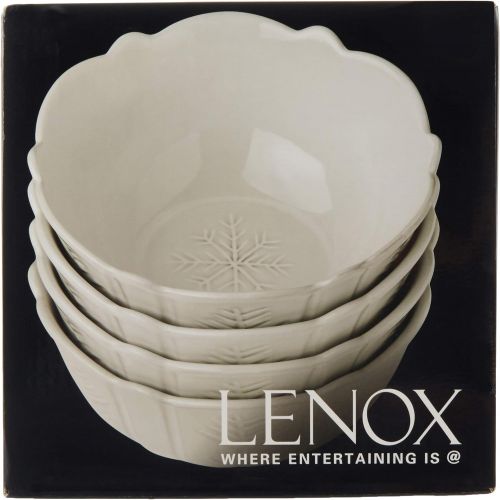레녹스 Lenox Alpine Carved 4-Piece Bowl Set