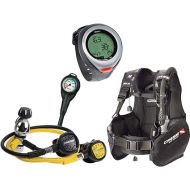Cressi Solid Scuba Package + Mares Puck Pro Computer - Large