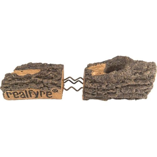  Peterson Real Fyre 30-Inch Mountain Crest Oak Gas Log Set with Vented Natural Gas ANSI Certified G31 Triple-Tier Burner - Electronic Variable Remote