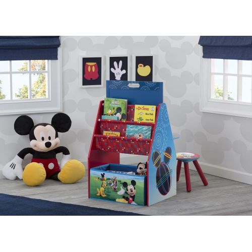  [아마존베스트]Delta Children Kids Easel and Play Station  Ideal for Arts & Crafts, Drawing, Homeschooling and More, Disney Mickey Mouse