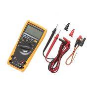 Fluke 179 Multimeter with Backlight, Includes Built-In Thermometer to Measure Temperature, Measures True-RMS AC Current and Voltage, Frequency, Capacitance, Resistance, Continuity and Diode