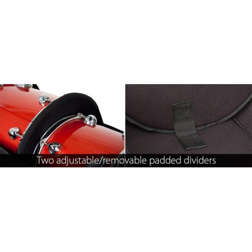 Multi-Tom Drum Bag with Wheels by Protec, Model CP200WL