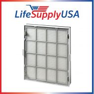 LifeSupplyUSA Replacement True HEPA Filter Cartridge Set Designed to fit Winix 119110 Ultimate and Many Others Size 21