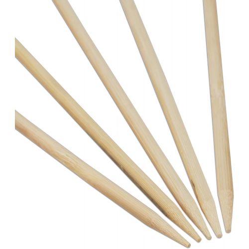  [아마존베스트]Relaxdays 10023273 Bamboo Set of 100 for Marshmallows and Stick Bread, Campfire, Universal, 90 cm Long, Natural Barbecue Skewers