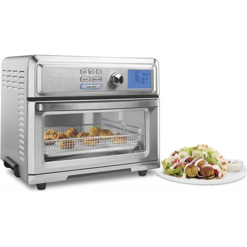  Cuisinart TOA-65 Digital AirFryer Toaster Oven, Premium 1800-Watt Motor with Digital Display and Controls ? Intuitive Programming, Adjustable Temperature Settings and Cooking Prese