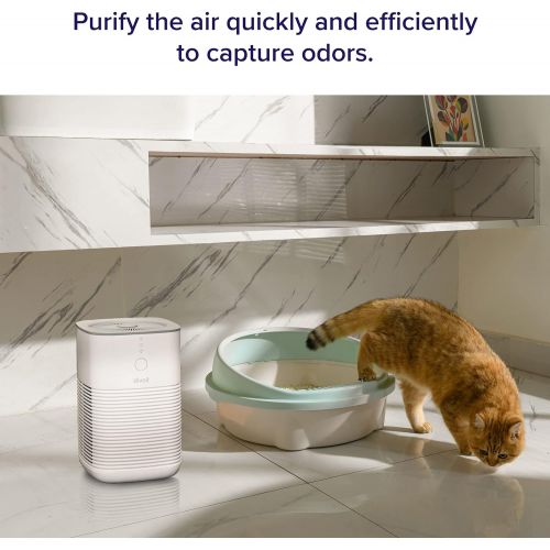  LEVOIT Air Purifier for Home Bedroom, Dual H13 HEPA Filter Remove 99.97% Dust Mold Pollen Pet Dander, Desktop Air Cleaners for Smoke and Odor with Aromatherapy, 100% Ozone Free, 24