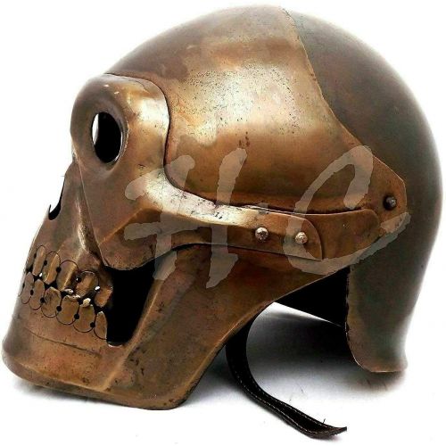 제네릭 할로윈 용품Generic GlobalMart ANTIQUE MEDIEVAL Medieval Skeleton Armour Helmet Viking Mask Spectacle Helmet Halloween costume