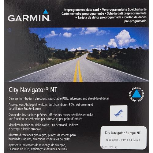가민 Garmin City Navigator Europe NT - UK/Ireland (010-10691-00) SD Memory Card