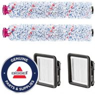 Bissell CrossWave Brush Roller and Filter Set - 2 x Multi Surface Brush Rollers, 2 x Filters