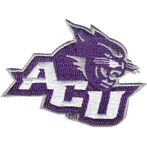  [아마존베스트]Tervis Abilene Christian Wildcats Primary Logo Tumbler with Emblem and Royal Purple Lid 16oz, Clear