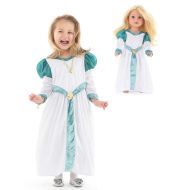 Little Adventures Swan Princess Dress Up Costume & Matching Doll Dress (Small Age 1-3)