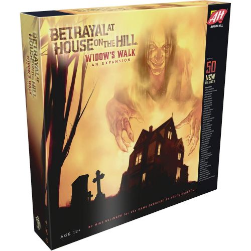  Avalon Hill Betrayal at Baldurs Gate Board Game & House on The Hill: Widows Walk Board Game