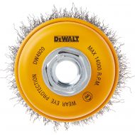 DEWALT Wire Cup Brush, Crimped, 3-Inch (DW4920)