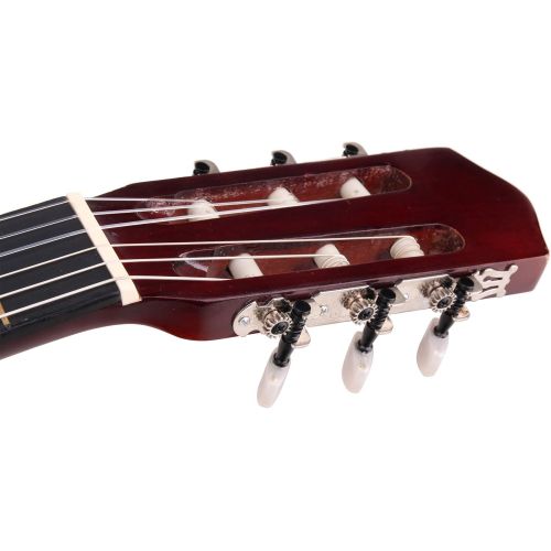  [아마존베스트]Classic Cantabile Acoustic Series AS-851-L Classical Guitar 4/4-sized for Left-Hander Starter SET