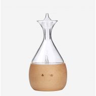 Bushberry Mist Aromatherapy Diffuser Nebulizer Made of Beech Wood and Glass. Waterless Pure Essential Oil Mist for up to 4 Hours, no Added Water or Heat. Professional, Stylish and...
