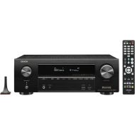 Denon AVR-X1600H 4K UHD AV Receiver 2019 Model 7.2 Channel, 80W Each 3D Audio New Dolby Atmos Height Virtualization 6 HDMI Inputs and 1 Output with eARC Support AirPlay 2, Alexa &
