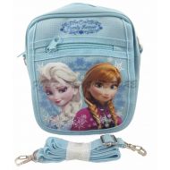 Nick Disney Frozen Queen Elsa Camera Bag Case Little Girl Bag Handbag Licensed - Baby Blue