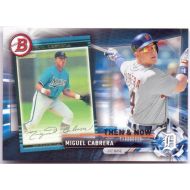 Miguel Cabrera 2017 Topps Bowman Then & Now #Bowman-20 - Detroit Tigers