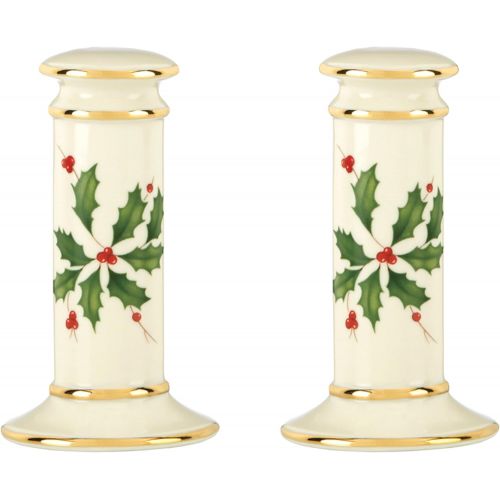 레녹스 Lenox Holiday Salt & Pepper Set