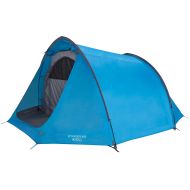 Flytop Vango Waterproof Voyager 400 Unisex Outdoor Tunnel Tent Available in Blue - 4 Persons