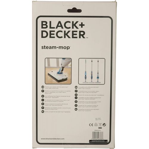  Black+Decker FSMCG Teppichgleiter fuer Dampfbesen FSMH1621/FSM1620/FSM1630, schonende Reinigung von Teppichen, FSMCG