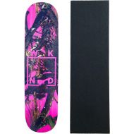 WKND Pro Skateboard Deck Camo Logo Purple 8.12 with Grip
