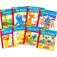 Sesame Street Elmo Manners Books for Kids Toddlers - Set of 8 Manners Books