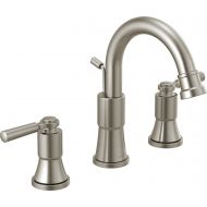 Delta Faucet P3523LF-BN Westchester Widespread Bathroom Faucet Two Handle, Brushed Nickel