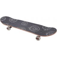 01 Maple Skate Board, High Speed Seven?Layer Maple Skateboard with H?Type 95A Super Wide Reel for Kids and Beginners