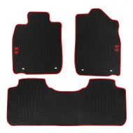 HD-Mart Car Floor Mats Lexus ES 2012-2013-2014-2015-2016-2017-2018, Custom Fit Black Rubber Car Floor Liners Set for All Weather Protection - Heavy Duty & Odorless