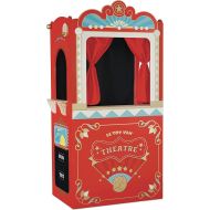 Le Toy Van - Wooden Educational Puppet Theatre | Kids Role Play Toy | Great As A Gift - Suitable for 3 Years + (TV333)