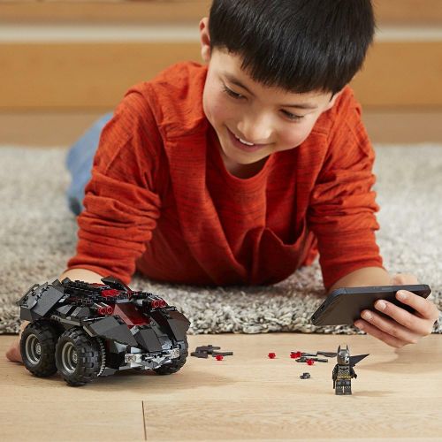  LEGO DC Super Heroes App-controlled Batmobile 76112 Remote Control (rc) Batman Car, Best-Seller Building Kit and Toy for Boys (321 Pieces) (Discontinued by Manufacturer)