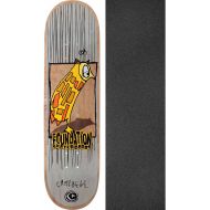 Warehouse Skateboards Foundation Skateboards Aidan Campbell Owl Skateboard Deck - 8.38 x 31.88 with Jessup Black Griptape - Bundle of 2 Items