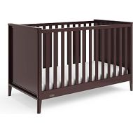 Graco Melbourne 3-in-1 Convertible Crib - Fits Standard Mattress, Converts to Toddler & Daybed, Non-Toxic Finish, Expert Tested for Safer Sleep, Espresso