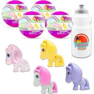 My Little Pony Set of 4 Surprise Fashems Squishy Pops