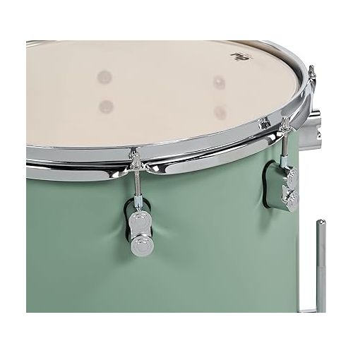  Pacific Drums & Percussion Drum Set PDP Concept Maple 7-Piece, Satin Seafoam Shell Pack (PDCM2217SF)